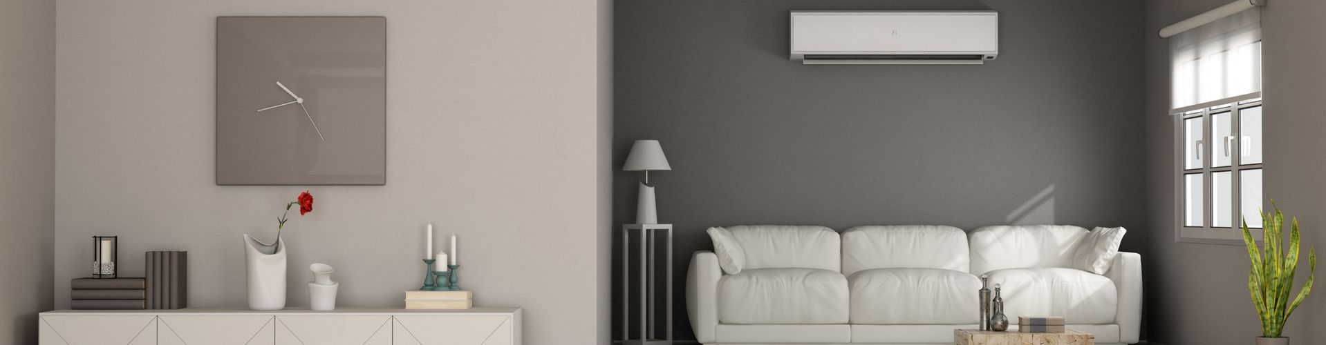 Klimatechnik im Wohnzimmer